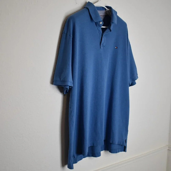 Tommy Hilfiger Mens Polo Shirt Sz XXL Plus Size Classic Fit 100% Cotton Preppy - Picture 5 of 15